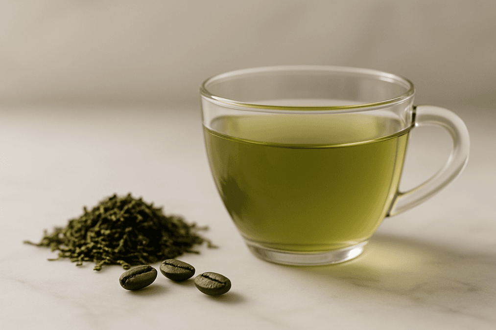 Grüner Tee & Koffein: Gehalt, Wirkung & Vergleich zu Kaffee